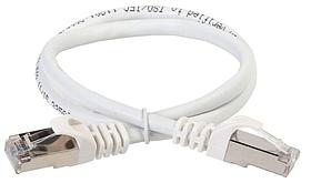 ITK Коммутационный шнур (патч-корд) кат.5E FTP 5м белый