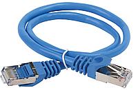 ITK Коммутационный шнур (патч-корд) кат.6 FTP PVC 5м синий