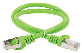 ITK Коммутационный шнур (патч-корд) кат.6 FTP LSZH 5м зеленый
