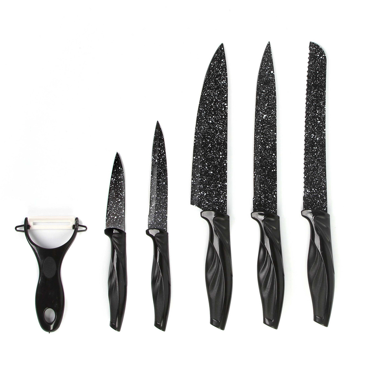 Набор ножей с покрытием Granitex (гранитекс) Сила Гранита - фото 1 - id-p97754141