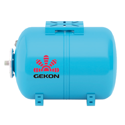 Бак мембранный для водоснабжения горизонтальный Gekon WAO50_нерж. контрфланец - фото 1 - id-p106371241