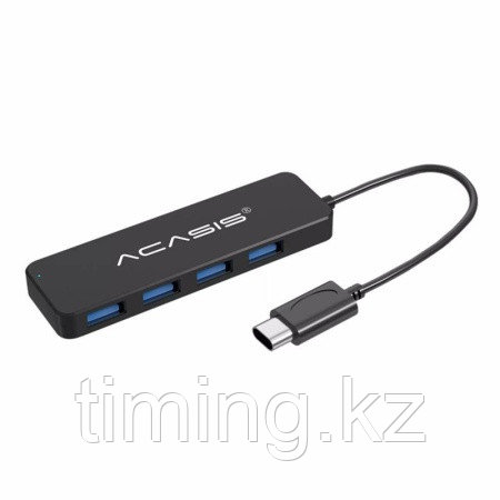 TypeC - USB 2.0-разветвитель ACASIS AC3-L42, 4 порта - фото 1 - id-p106382678