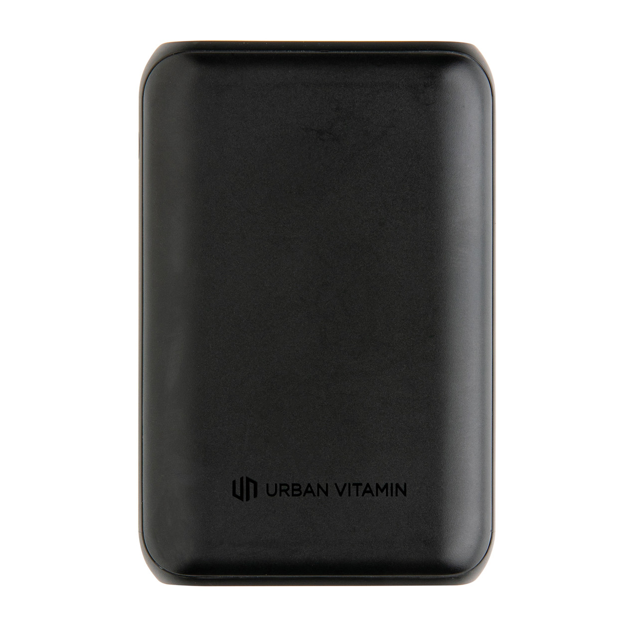 Внешний аккумулятор Urban Vitamin Alameda с быстрой зарядкой PD, 18 Вт, 10000 мАч, черный; , Длина 9,5 см., - фото 2 - id-p104636224
