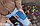 Внешний аккумулятор Urban Vitamin Pasadena с быстрой зарядкой PD, 18 Вт, 20000 мАч, синий; , Длина 15,5 см.,, фото 8