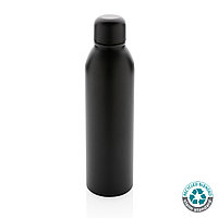 Вакуумная бутылка из переработанной нержавеющей стали (стандарт RCS), 500 мл, черный; , , высота 24,8 см.,