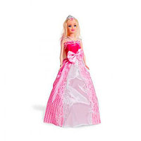 Кукла 29см, X-Game Kids, 9310, серия Emily Сказочный бал, розовое с белым платье