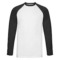 Футболка "Long Sleeve Baseball T", S, Белый, S, 610280.TH S