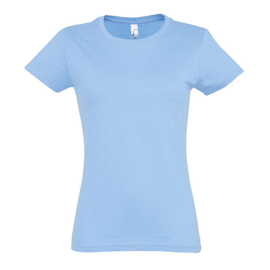 Футболка женская IMPERIAL WOMEN XL небесно-голубой 100% хлопок 190г/м2, Голубой, XL, 711502.220 XL