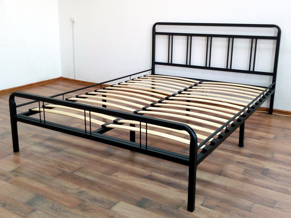 Кровать ЛЕОН, 90х200см, (РОССИЯ), черный - фото 3 - id-p106386564
