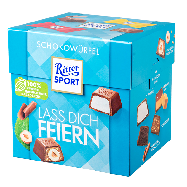 Конфеты Ritter Sport Lass Dich Feiern 176 гр - фото 1 - id-p106389315