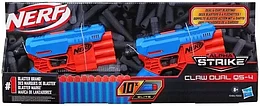 Hasbro Nerf Alpha Strike Набор Пистолетов бластеров Нерф Кло Дуал К4-2 (Claw Dual QS-4)