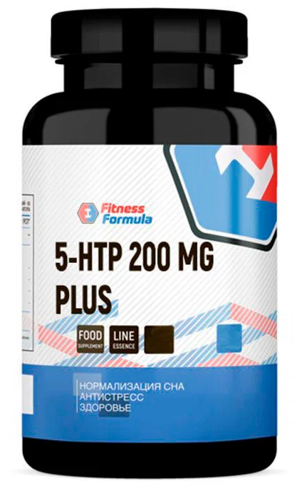 БАД 5-HTP 200 mg Plus, 120 caps, Fitness Formula - фото 1 - id-p106035188