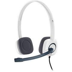Гарнитура LOGITECH H150 Corded Stereo Headset - CLOUD WHITE - Dual Plug (981-000350)