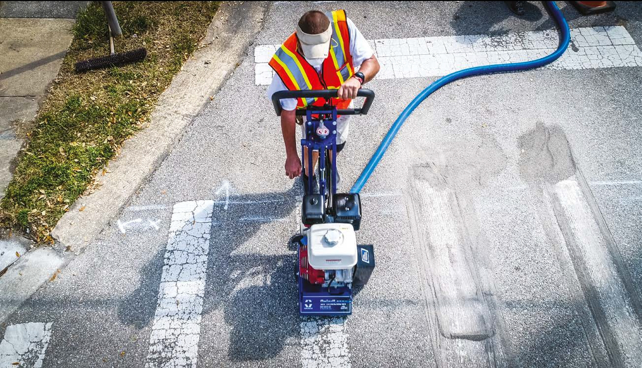 Демаркировка дорожной разметки, фото 1