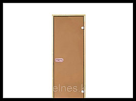 Дверь для инфракрасной сауны Harvia Stg 8x21 (короб - сосна, стекло - бронза)