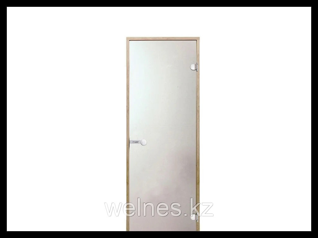 Дверь для инфракрасной сауны Harvia Stg 7x19 (короб - сосна, стекло - сатин), фото 1