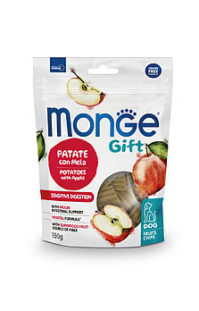 Monge Gift  Fruits Chips Adult Sensitive  для собак картофель/яблоко,150гр