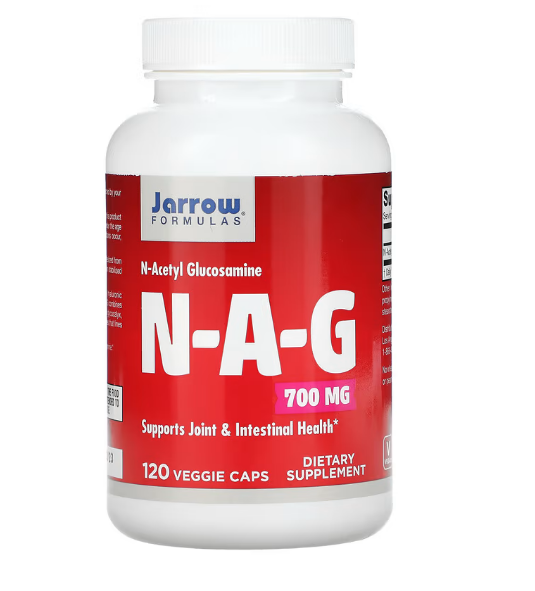 Jarrow Formulas, NAG, 700 мг, 120 растительных капсул - фото 1 - id-p106408840
