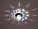Хрустальная насадка для инфракрасной сауны Cariitti CR-20 (хром, IP67, без источника света), фото 4