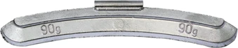 Груз набивной свинцовый на железный диск 90гр - фото 1 - id-p106410268