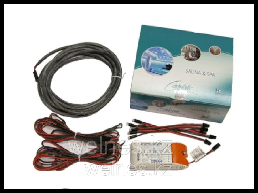 Светодиодный комплект для инфракрасной сауны Cariitti Sauna Led 3000 K (6 светодиодов + трансформатор)