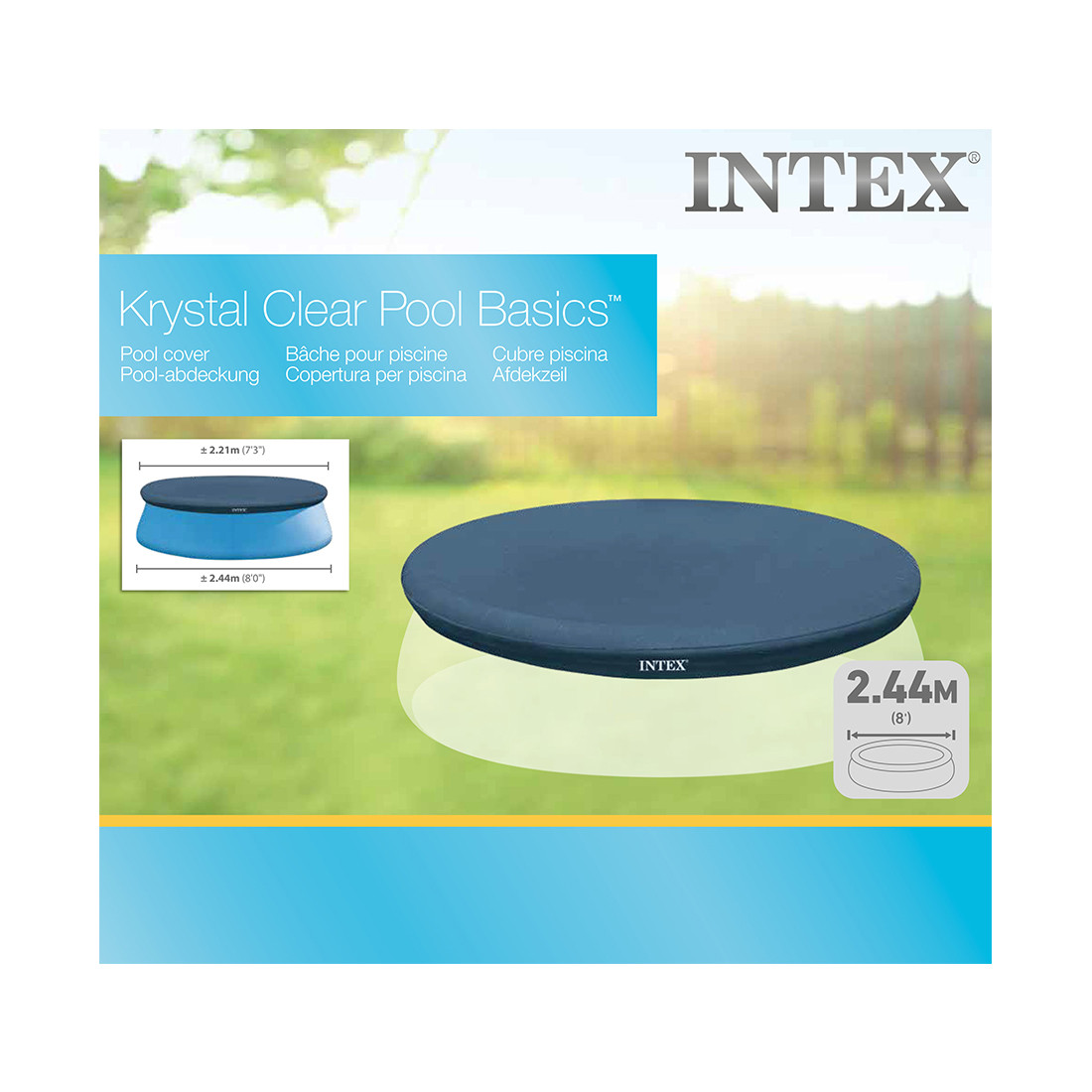 Тент для бассейна Intex 28020 - фото 3 - id-p106194536