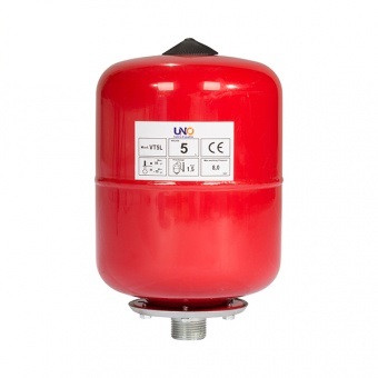 Вертикальный бак UNO VR/VT  12 литров, красный