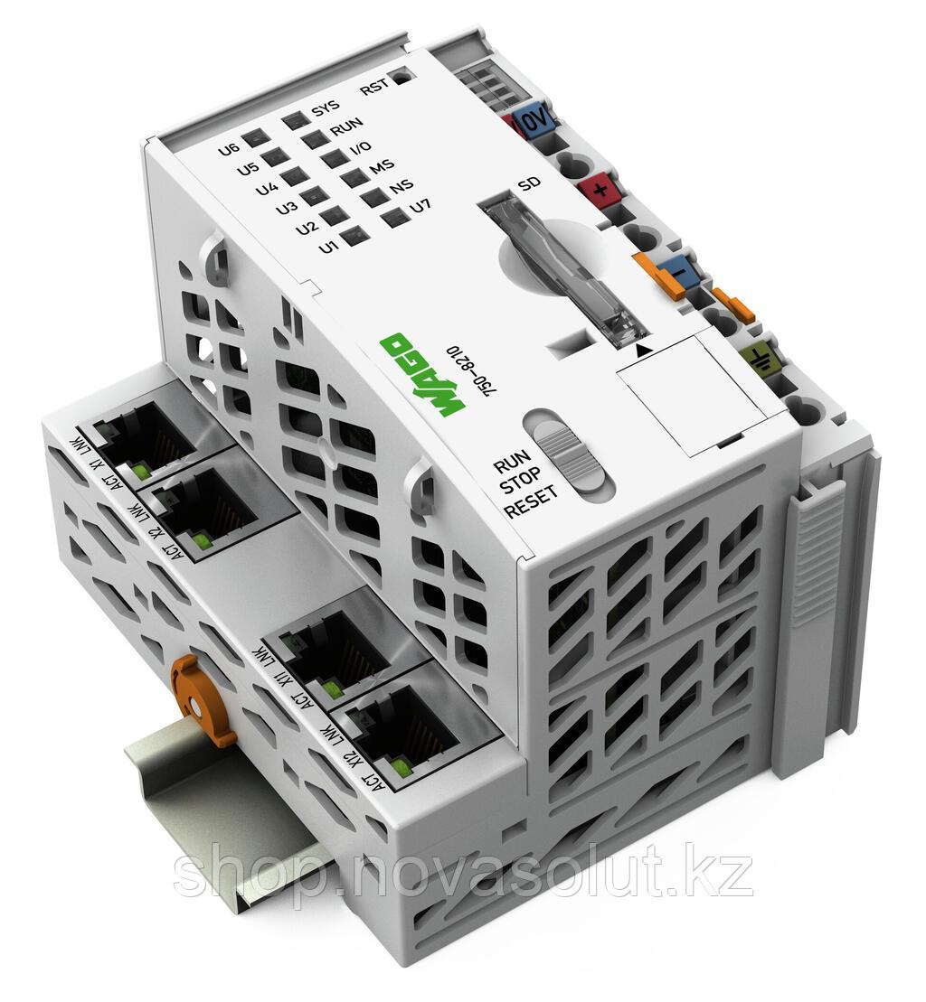 Контроллер PFC200; 2-е поколение; 4 порта Ethernet WAGO 750-8210