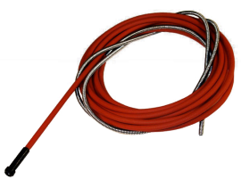 Направляющая спираль 2,0х4,5х4400 мм красная (для проволоки D 1,0; 1,2 мм) (ABICOR BINZEL®) - фото 2 - id-p106419596