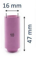 Керамикалық саптама 47 мм лшемі 10, д.16.0 мм (ABICOR BINZEL®)