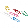 Скрепки BERLINGO 28 мм, цветные, 100 шт/упак, фото 2