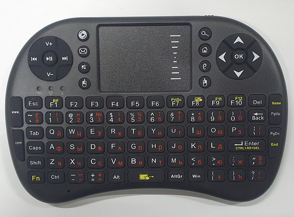 Клавиатура Mini Wireless & Mouse combo, Black 2.4 GHz UKB-500-RF, фото 2