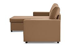 Угловой диван-кровать Торонто, молочно-кофейный, фото 3