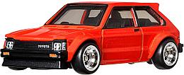 Hot Wheels Металлическая модель Toyota Starlet KP61 '81, Car Culture (уценка)