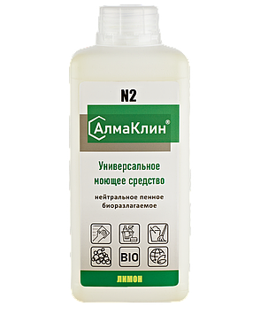 АлмаКлин N2 Нейтральное универсальное моющее средство, фото 2
