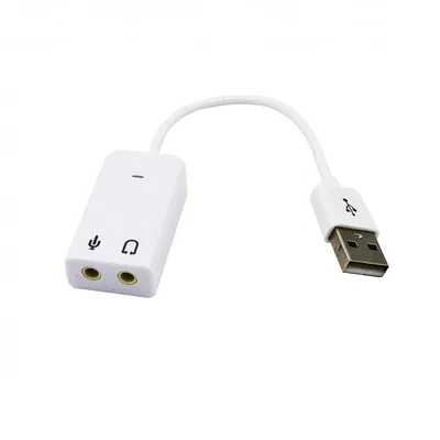 Звуковая карта USB Audio adapter 7.1, 10см