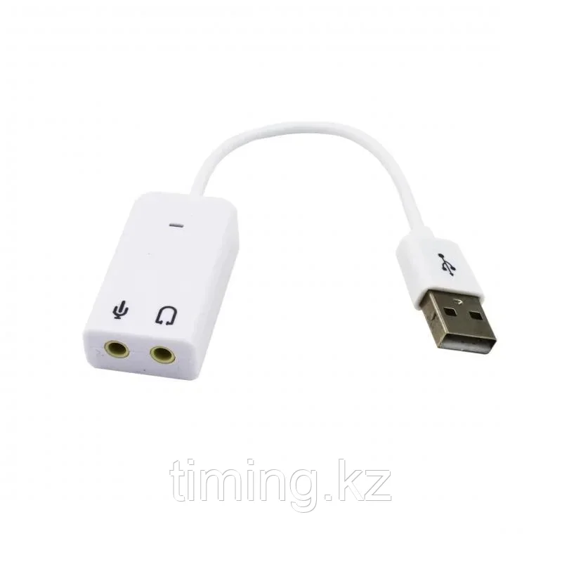 Звуковая карта USB Audio adapter 7.1, 10см - фото 1 - id-p106429642