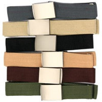 Мужской ремень тканевый