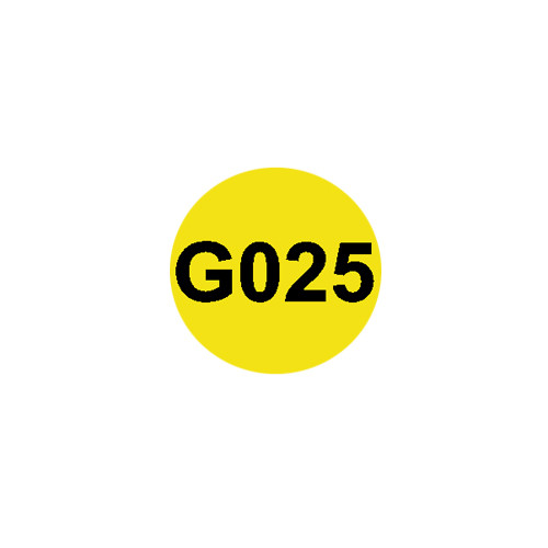 Цветная пленка G025 Brimstone Yellow/Серно-Жёлтый - фото 1 - id-p106429638