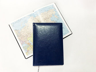 Ежедневник A5 формата, синий