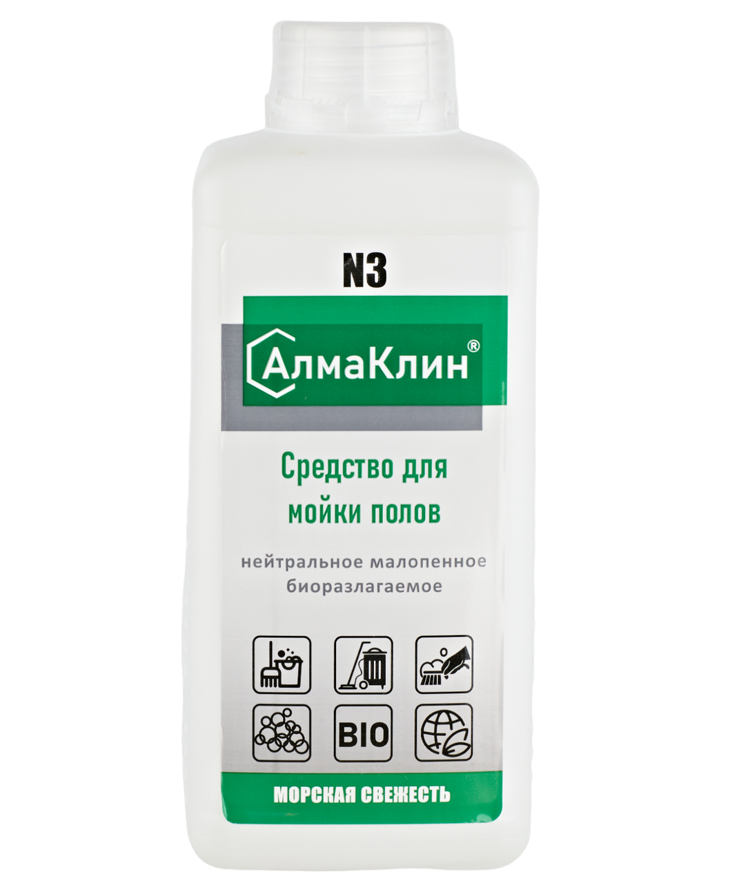 АлмаКлин N3 Нейтральное универсальное моющее средство для полов.