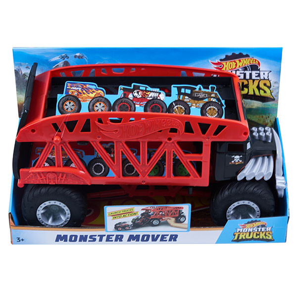 Hot Wheels "Monster Trucks" Тягач-Автовоз Монстр Трак Мувер, Хот Вилс - фото 1 - id-p73867817
