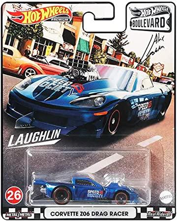 Hot Wheels Металлическая модель Corvette Z06 Drag Racer, Хот Вилс Boulevard GRL96