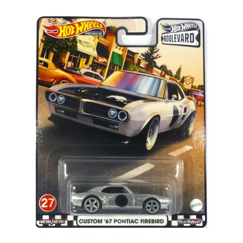 Hot Wheels Металлическая модель Custom Pontiac Firebird '67, Хот Вилс Boulevard GRL98