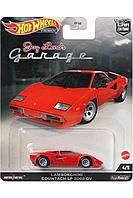 Hot Wheels Металлическая модель Lamborghini Countach LP 5000 QV, красный