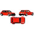 Hot Wheels Металлическая модель Toyota Starlet KP61 '81 GRJ95, Хот Вилс Car Culture, фото 3