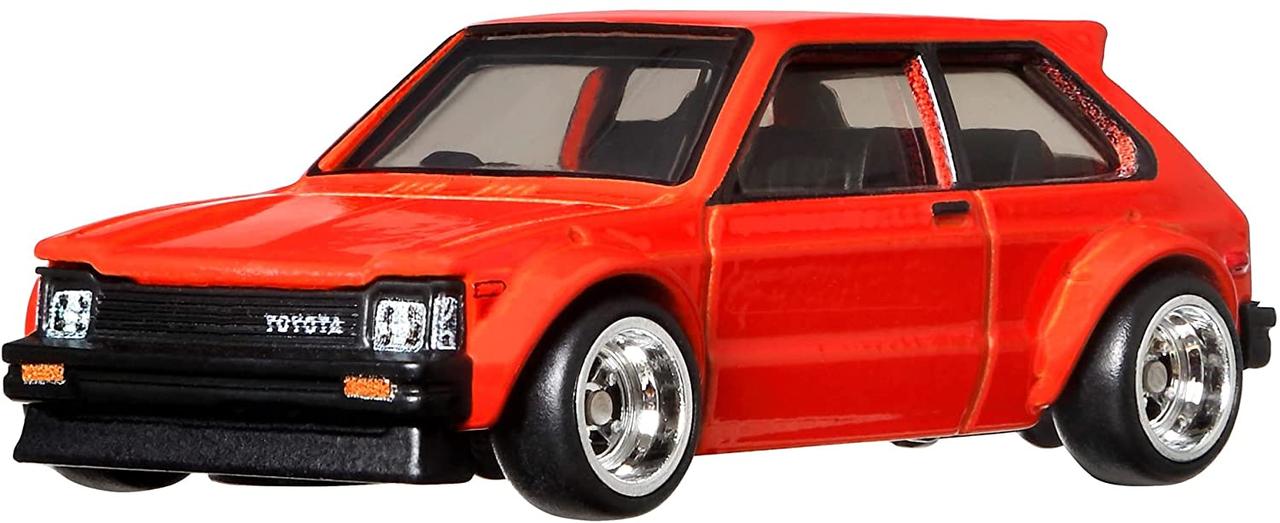 Hot Wheels Металлическая модель Toyota Starlet KP61 '81, Car Culture (уценка) - фото 1 - id-p106420469