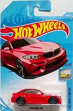Hot Wheels Модель BMW M2 '16, красный