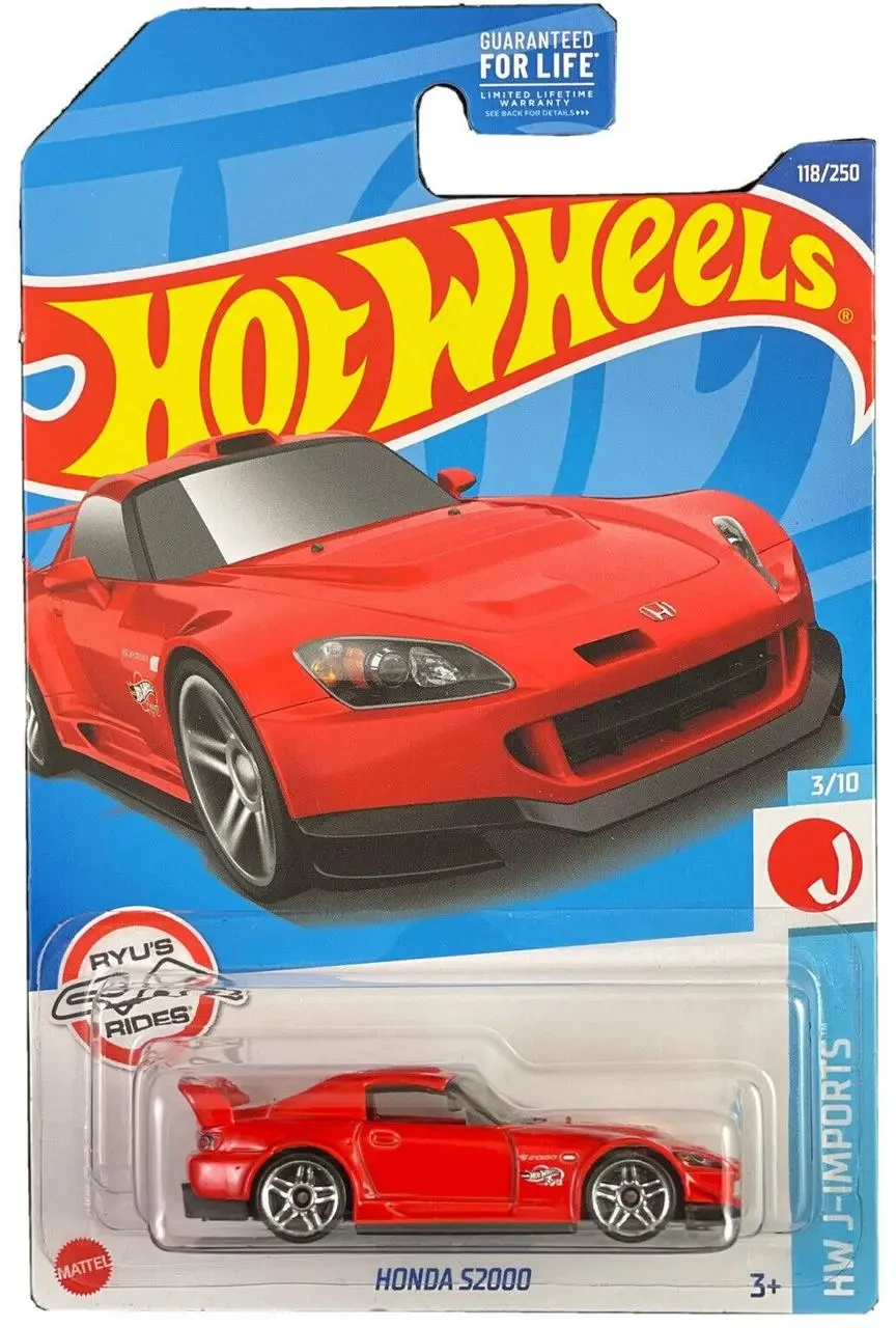 Hot Wheels Модель Honda S2000, красный - фото 1 - id-p105335538