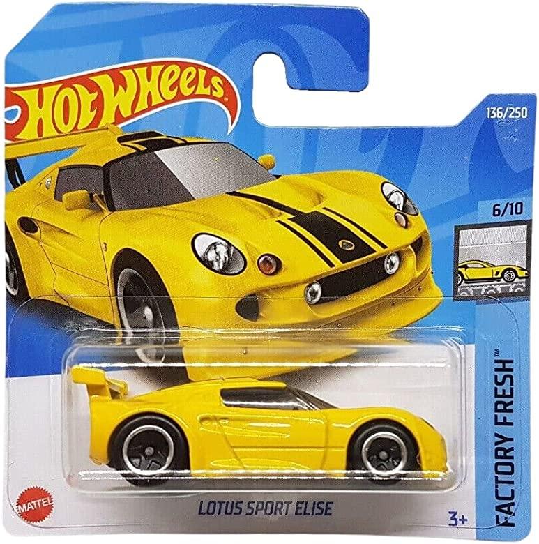 Hot Wheels Модель Lotus Sport Elise, желтый
